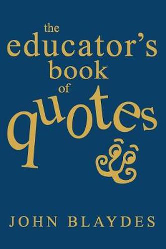 Cover image for The Educator's Book of Quotes