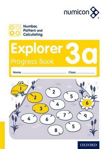 Cover image for Numicon: Number, Pattern and Calculating 3 Explorer Progress Book A (Pack of 30)