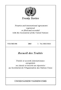 Cover image for Treaty Series 3086 (English/French Edition)