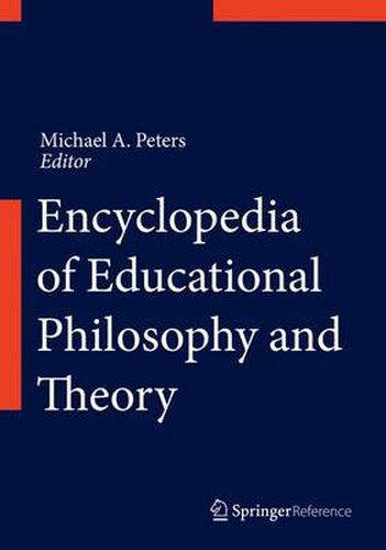 Cover image for Encyclopedia of Educational Philosophy and Theory