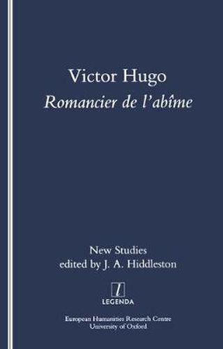 Cover image for Victor Hugo: Romancier de l'abime