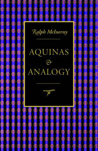 Cover image for Aquinas and Analogy
