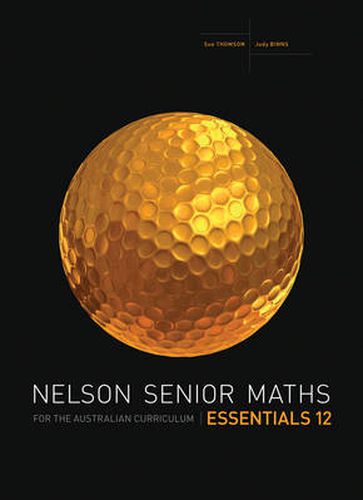 Cover image for Nelson Senior Maths Essentials 12 for the Australian Curriculum