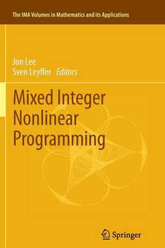 Cover image for Mixed Integer Nonlinear Programming