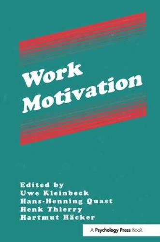 Cover image for Work Motivation