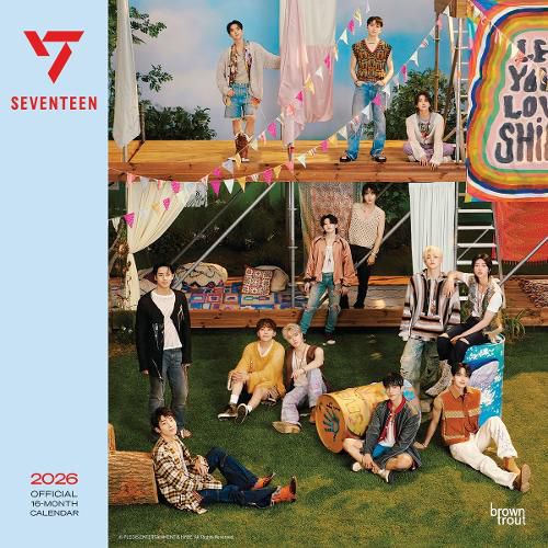Cover image for Seventeen Official 2026 12 X 24 Inch (Hanging) Monthly Square Wall Calendar Plastic-Free