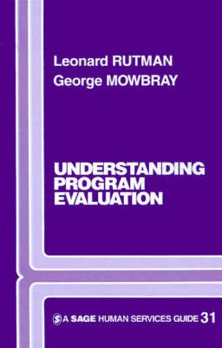 Cover image for Understanding Programme Evaluation