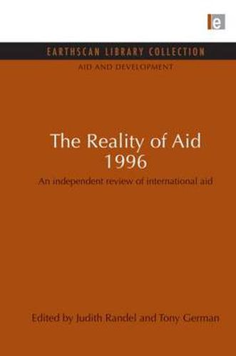Cover image for The Reality of Aid 1996: An independent review of international aid