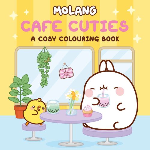 Cover image for Molang: Cafe Cuties: A Cosy Colouring Book