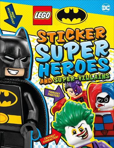 Cover image for LEGO Batman Sticker Super Heroes and Super-Villains