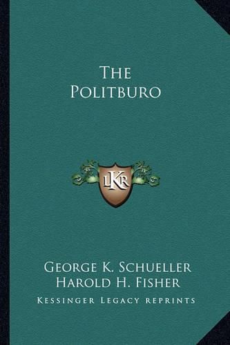 Cover image for The Politburo