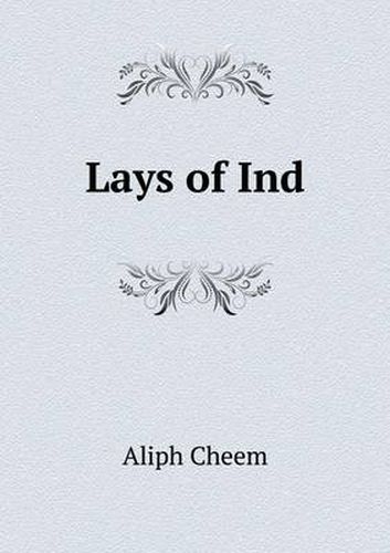 Cover image for Lays of Ind