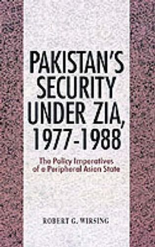 Cover image for Pakistan's Security Under Zia