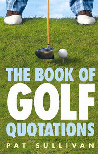 Cover image for The Book of Golf Quotations