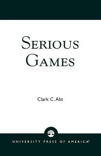 Cover image for Serious Games