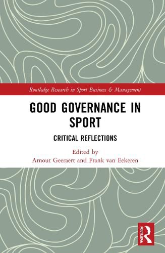 Cover image for Good Governance in Sport