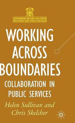 Cover image for Working Across Boundaries: Collaboration in Public Services