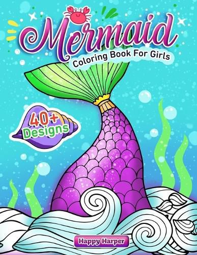 Cover image for Mermaid Coloring Book