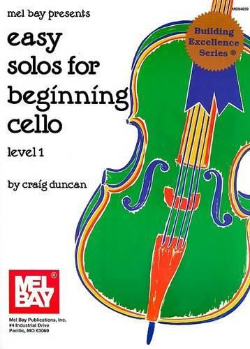 Cover image for Easy Solos For Beginning Cello Level 1