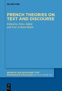 Cover image for French theories on text and discourse