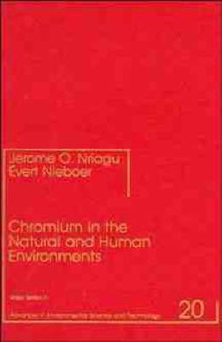 Cover image for Chromium in the Natural and Human Environments