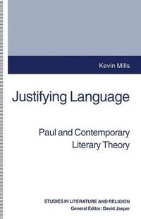 Cover image for Justifying Language: Paul and Contemporary Literary Theory