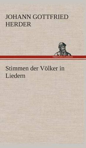 Cover image for Stimmen der Voelker in Liedern