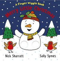 Cover image for Merry Little Christmas: A Finger Wiggle Book
