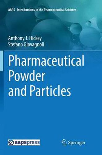 Cover image for Pharmaceutical Powder and Particles