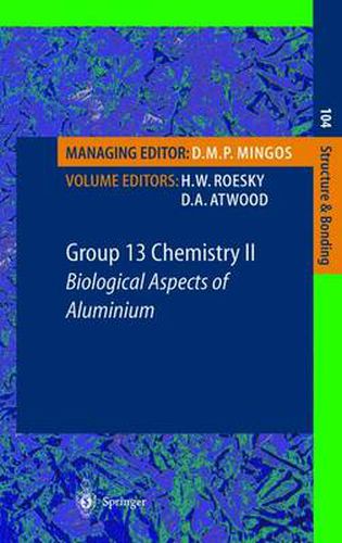 Group 13 Chemistry II: Biological Aspects of Aluminum