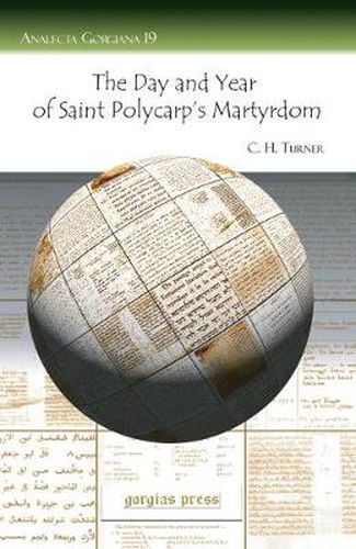 Cover image for The Day and Year of Saint Polycarp's Martyrdom