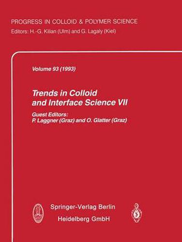 Cover image for Trends in Colloid and Interface Science VII