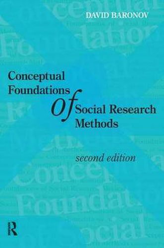 Cover image for Conceptual Foundations of Social Research Methods