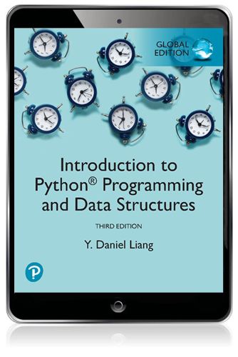 Cover image for Introduction to Python Programming and Data Structures, Global Edition