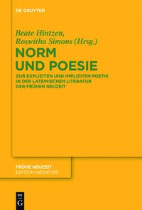 Cover image for Norm und Poesie