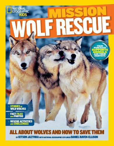 Cover image for Nat Geo Kids Mission Wolf Rescue