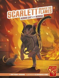 Cover image for Scarlett Braves the Flames