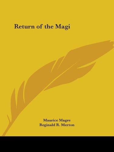 Cover image for Return of the Magi (1931)