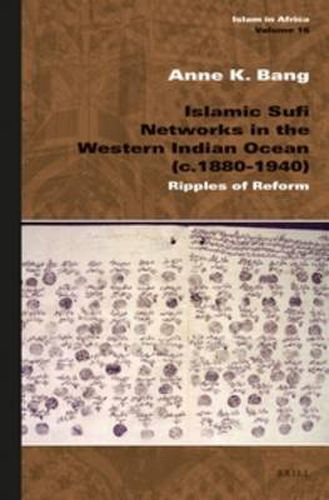 Cover image for Islamic Sufi Networks in the Western Indian Ocean (c.1880-1940): Ripples of Reform