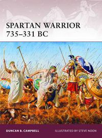 Cover image for Spartan Warrior 735-331 BC