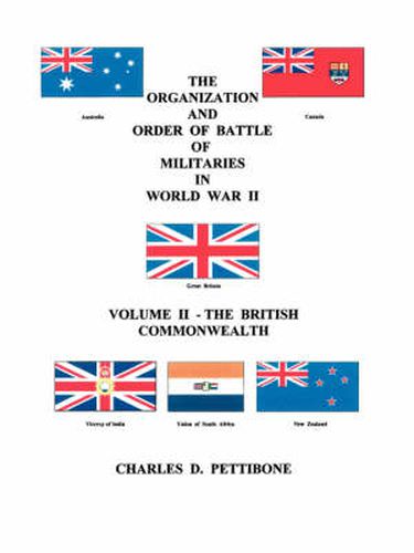 Cover image for The Organization and Order of Battle of Militaries in World War II: British Commonwealth