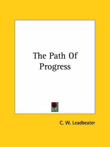 The Path of Progress