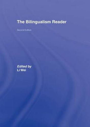 Cover image for The Bilingualism Reader