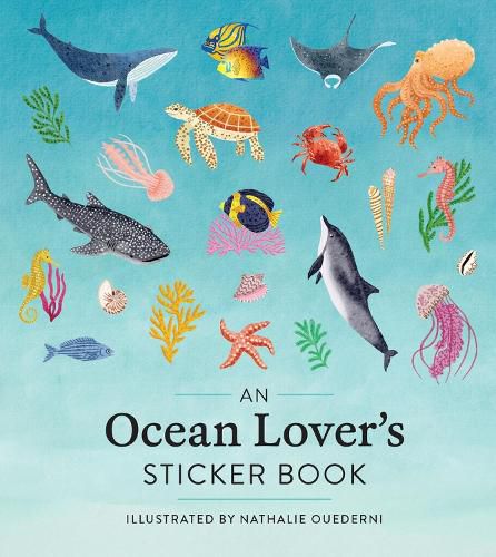 Cover image for An Ocean Lover's Sticker Book
