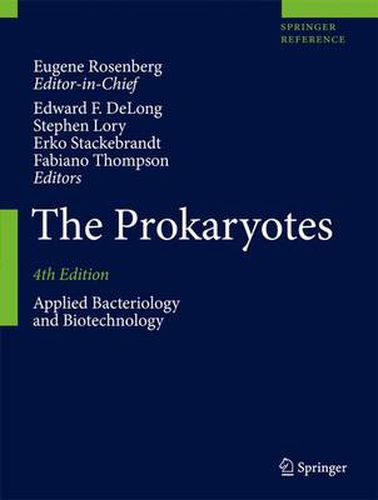 Cover image for The Prokaryotes: Applied Bacteriology and Biotechnology