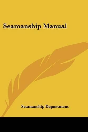 Cover image for Seamanship Manual