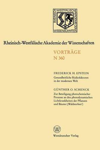 Cover image for Rheinisch-Westfalische Akademie der Wissenschaften