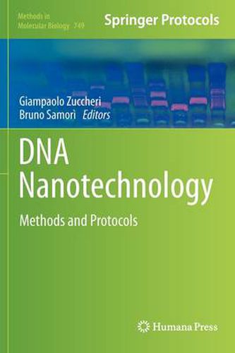 Cover image for DNA Nanotechnology: Methods and Protocols