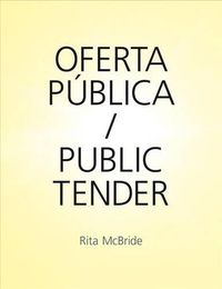 Cover image for Rita McBride: Public Tender