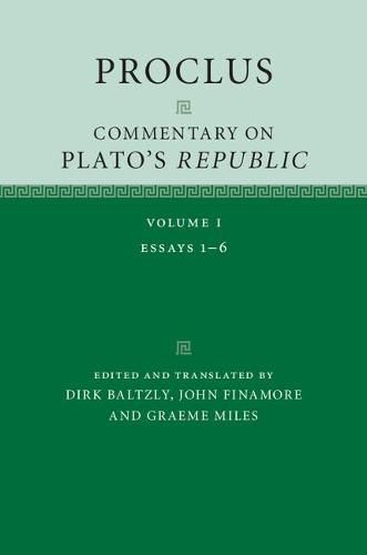 Proclus: Commentary on Plato's Republic: Volume 1